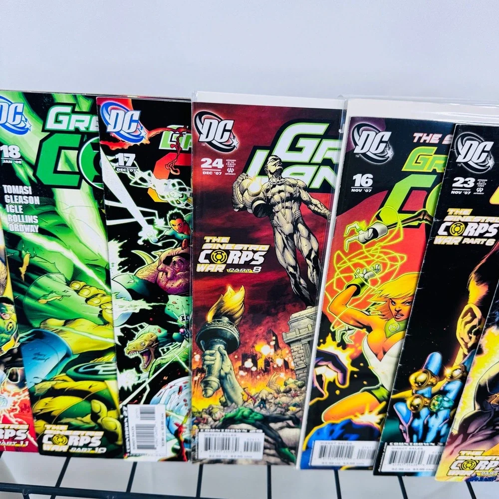 Green Lantern 21-22 26-27 29-37 41-43 47 Lot Geoff Johns Secret‎ Origin
